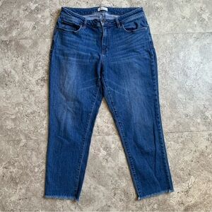 LOFT Curvy Skinny Crop Jeans Size 8